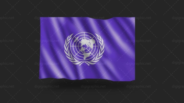 دانلود موکاپ پرچم