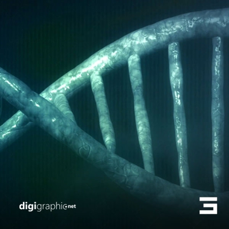 دانلود عکس با کیفیت از DNA انسان