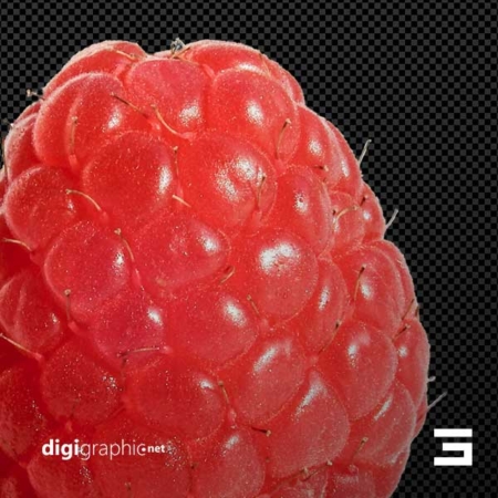 عکس بی پس زمینه تمشک قرمز