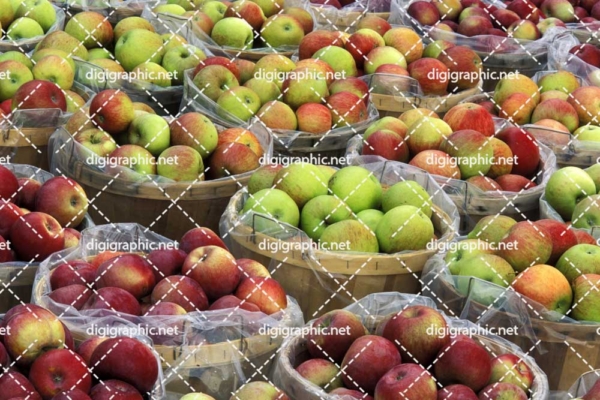 عکس با کیفیت از سبد های سیب