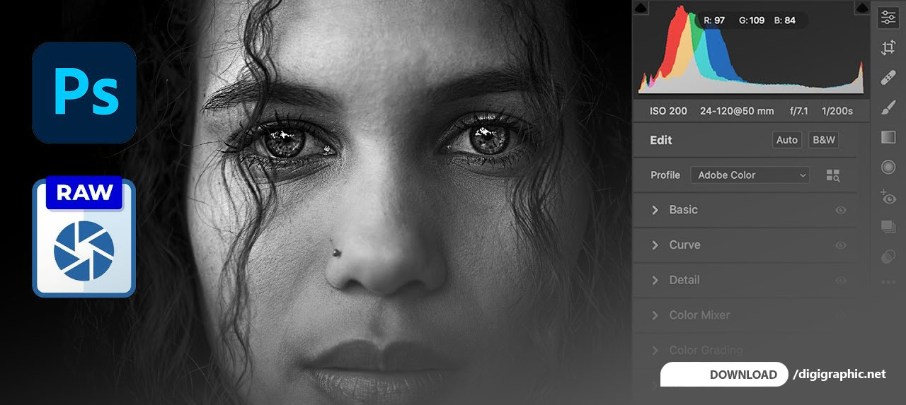 دانلود پلاگین Adobe Camera Raw برای فتوشاپ