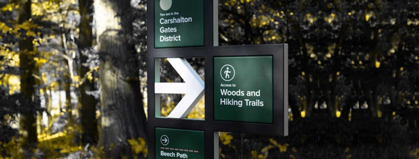 طراحی تابلو های پارک نیویورک سیتی