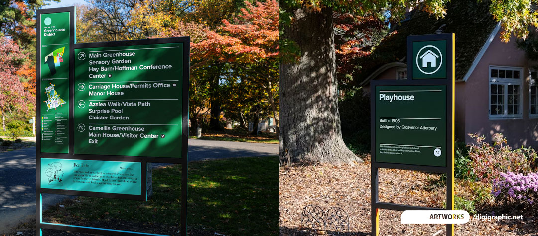 طراحی تابلو های پارک نیویورک سیتی