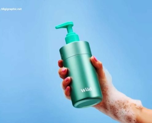 طراحی بستهبندی ضد آب برای ژل Wild