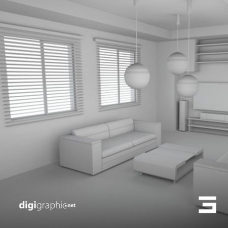 دانلود فایل سه بعدی مبل راحتی چرمی obj