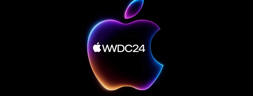 لوگوی اپل در کنفرانس WWDC 2024