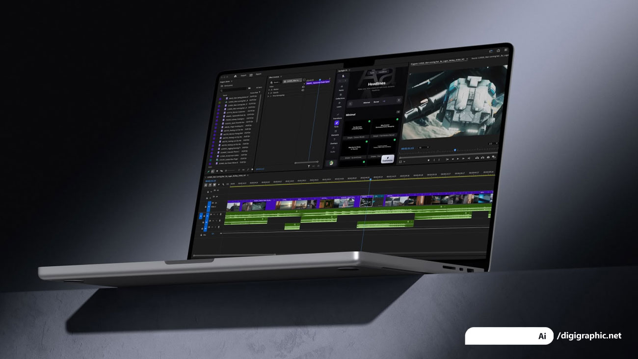 هوش مصنوعی Adobe Premiere Pro ، با آپدیت جدید پریمیر