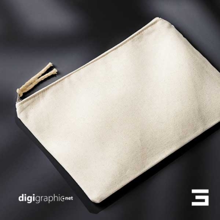 موکاپ کیف پارچه ای زیپ دار لایه باز