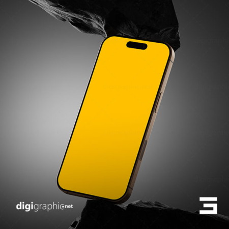 موکاپ طرح گوشی 16 iphone پرو لایه باز