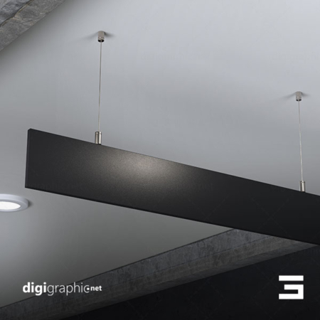 موکاپ تابلوی مسیر یابی در پاساژ لایه باز