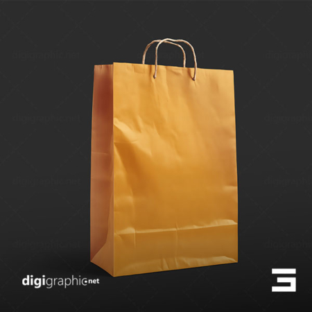 موکاپ طرح شاپینگ کاغذی لایه باز