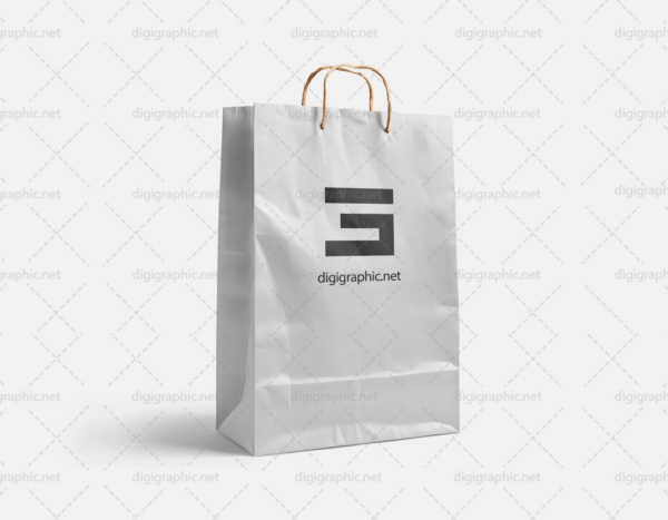موکاپ طرح شاپینگ کاغذی لایه باز