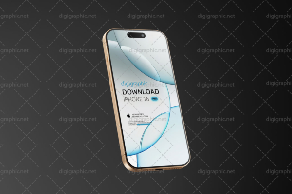 موکاپ گوشی ایفون 16 پرو لایه باز