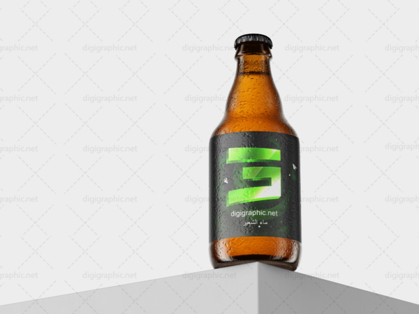 دانلود موکاپ شیشه دلستر خنک لایه باز