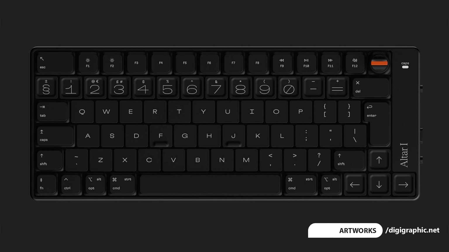 طراحی جدید کیبورد Altar I از Electronic Materials Office