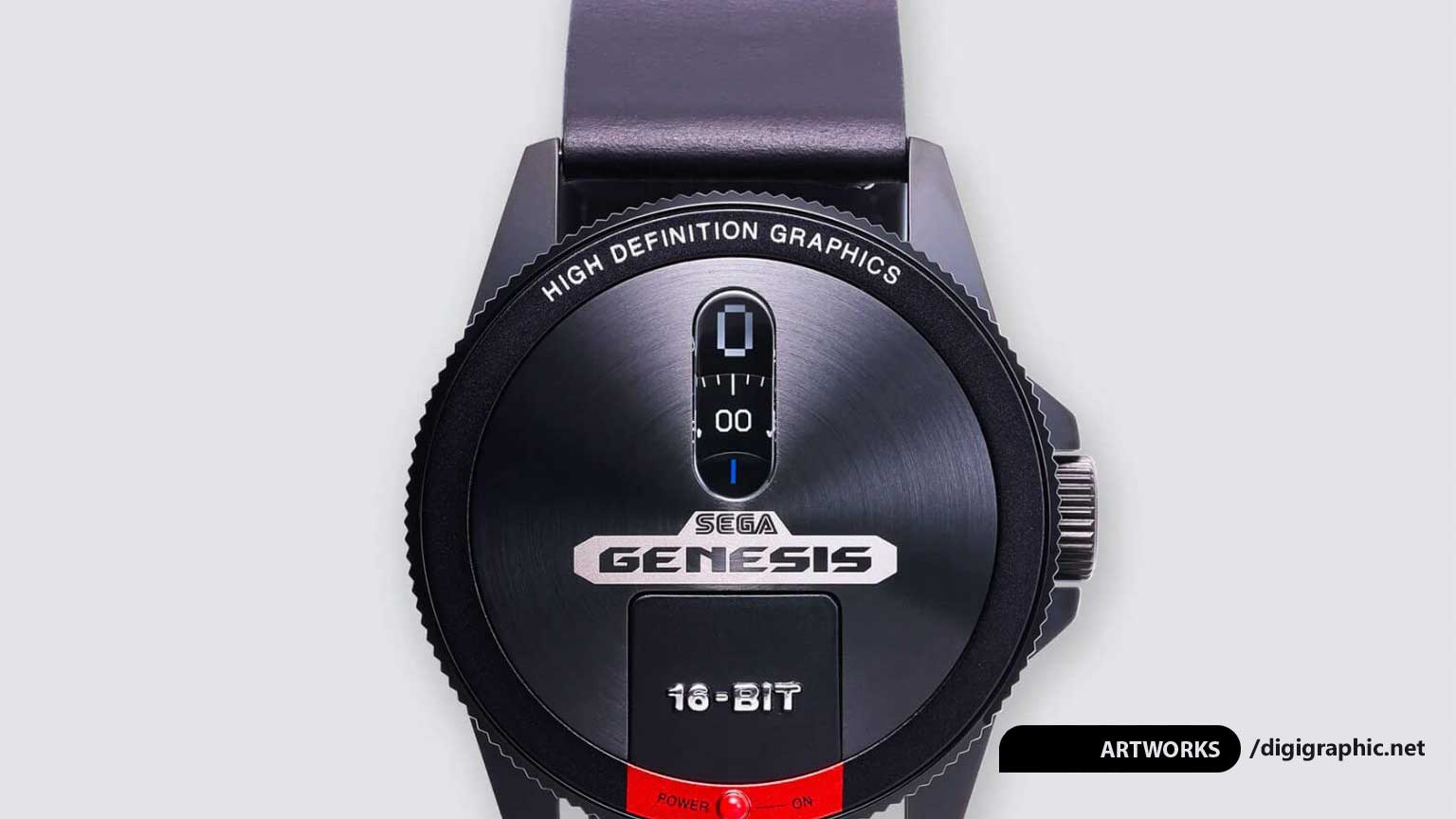 طرح ساعت‌ سگا با همکاری آنیکورن