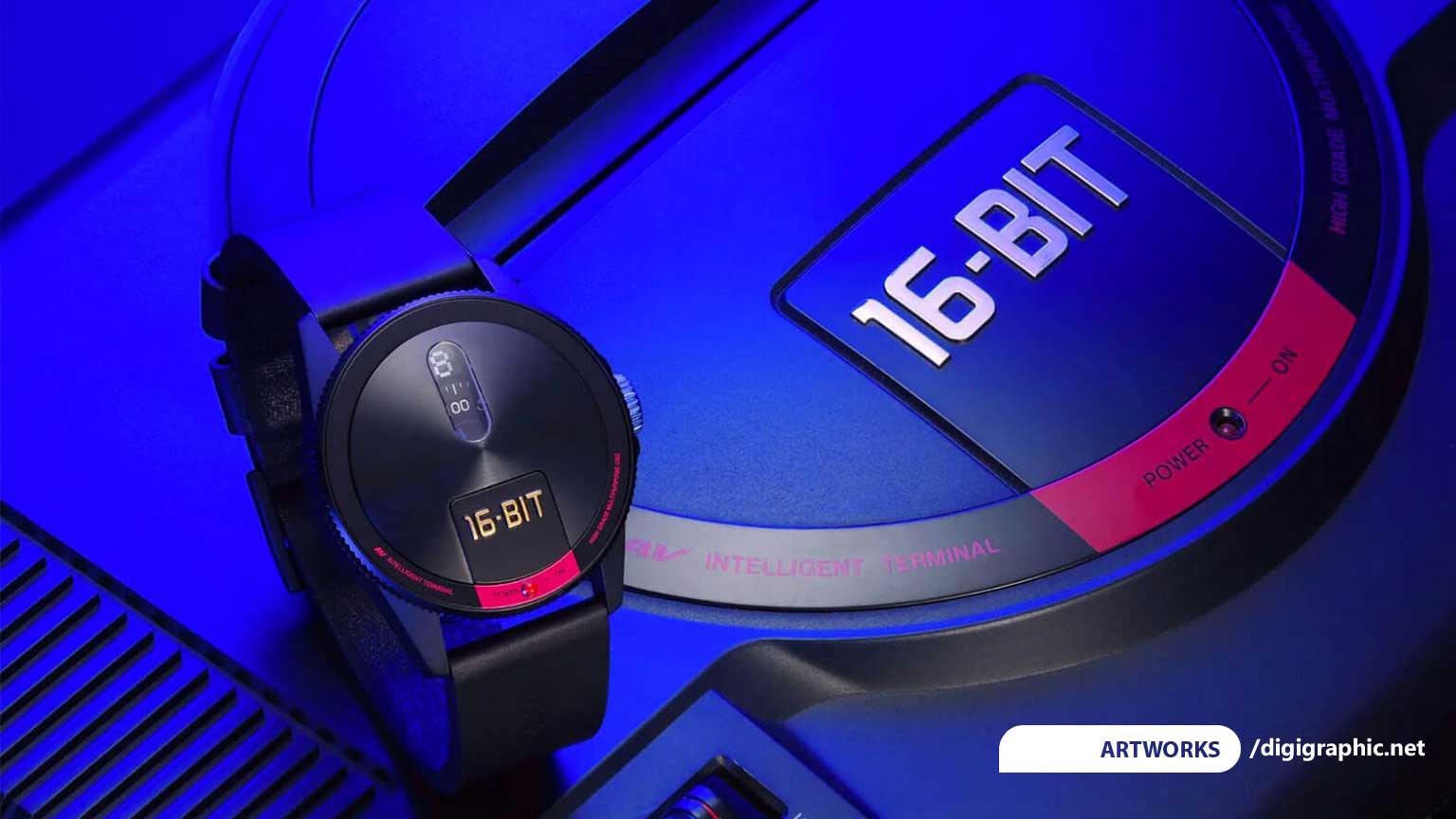 طرح ساعت سگا با همکاری آنیکورن