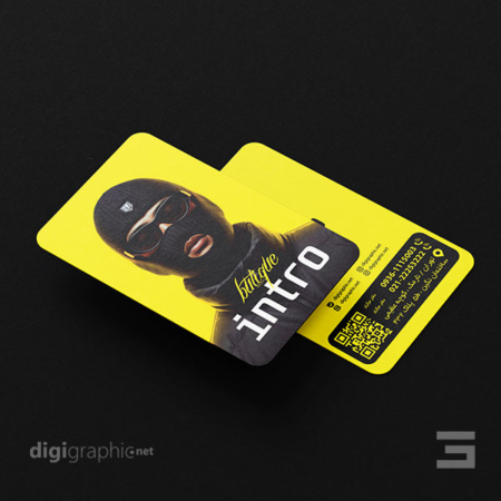 کارت ویزیت بوتیک لباس مردانه لایه باز