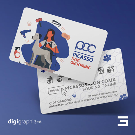 کارت ویزیت باربرشاپ پت ایرانی لایه باز