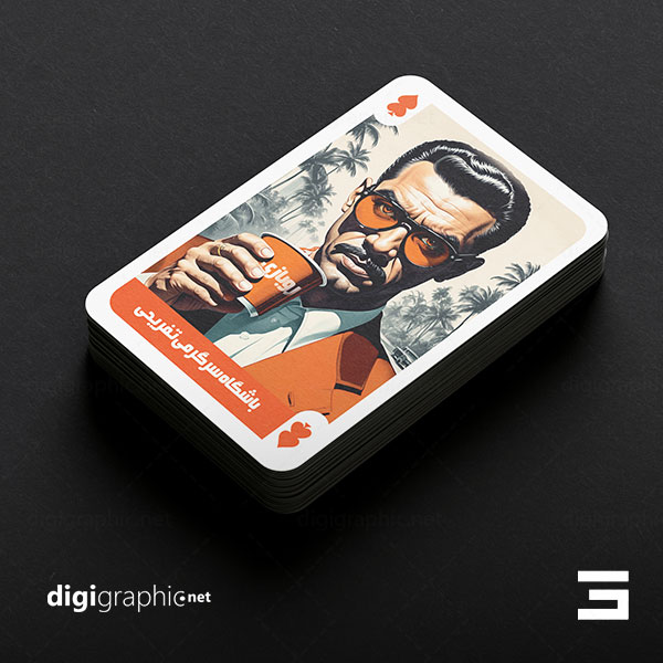 کارت ویزیت طرح ایرانی کافه های بازی