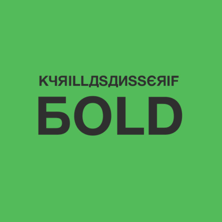 دانلود فونت Kyrilla Sans Serif