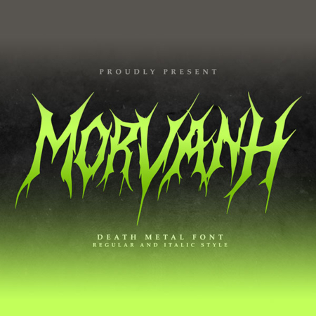 دانلود فونت Morvanh