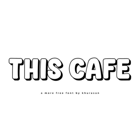 دانلود فونت This Cafe