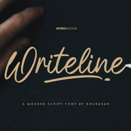 دانلود فونت Writeline