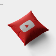 بالشت یوتوب مربع از دیجی گرافیک