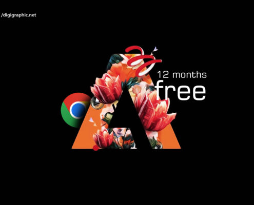اشتراک ۱۲ ماهه رایگان ادوبی فتوشاپ / گوگل کروم