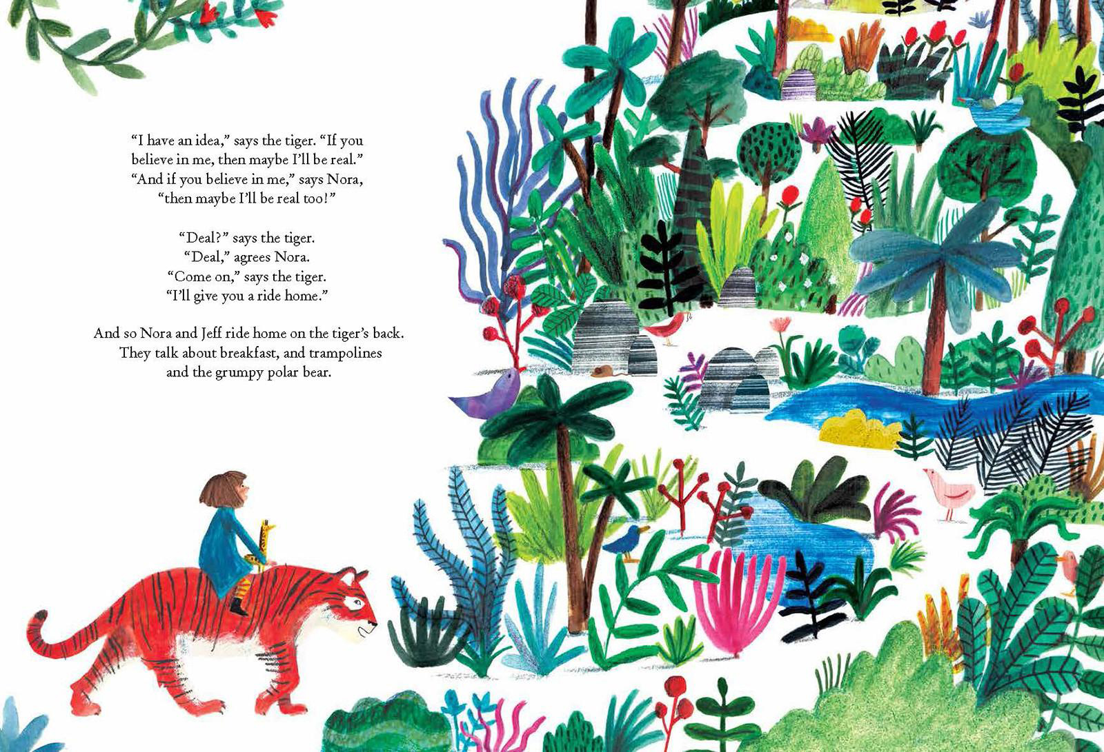 there is a tiger in the garden , Lizzy Stewart