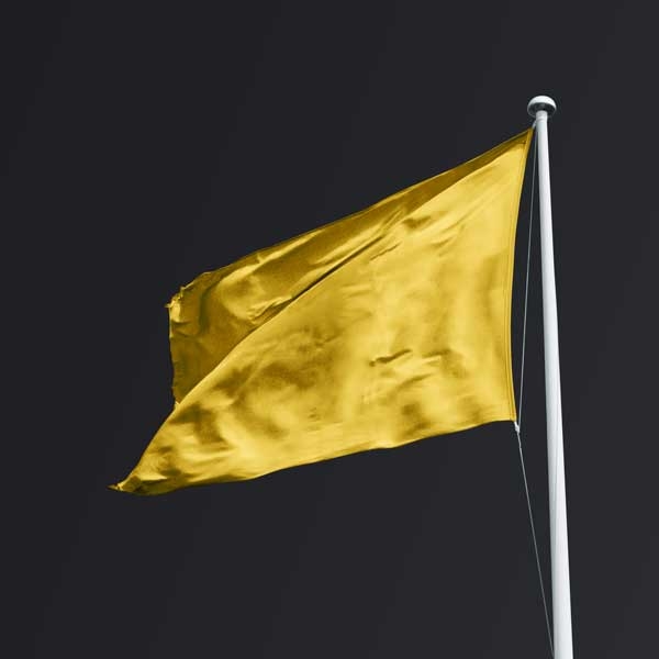 طرح موکاپ پرچم