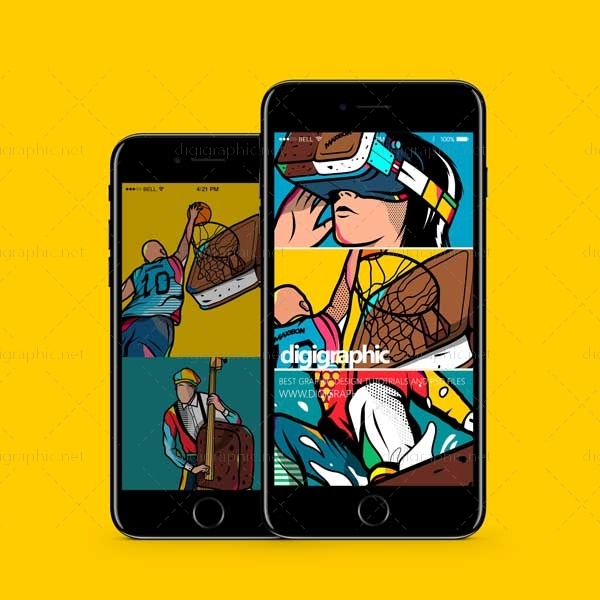 دانلود موکاپ گوشی apple