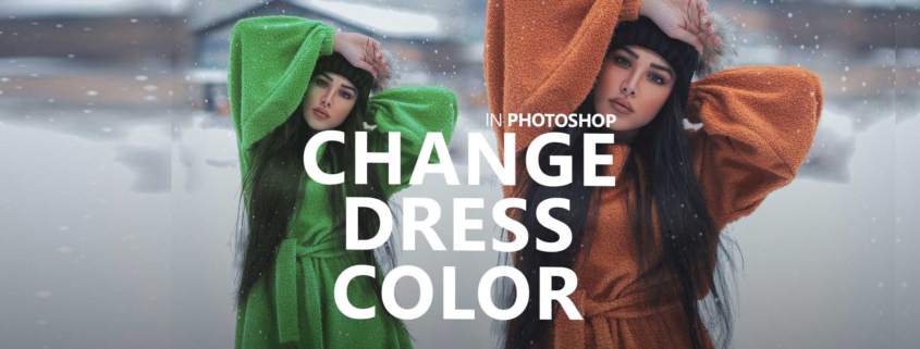 change dress color in photoshop Tutorial
